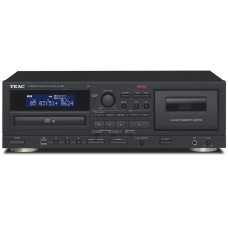 Teac AD-850-SE CD ir kasečių grotuvas su USB, juodas